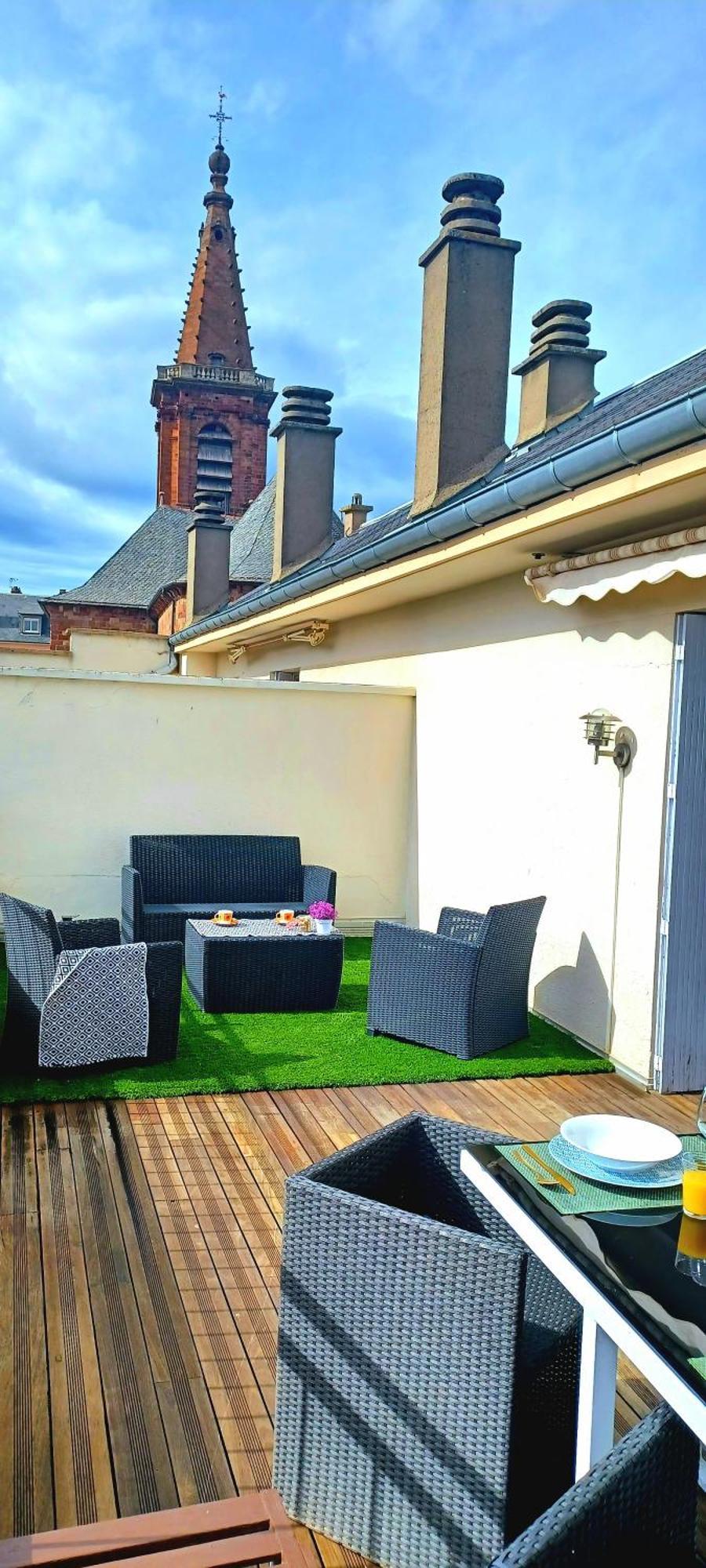 Апартаменты La Terrasse De St Amans Роде Экстерьер фото