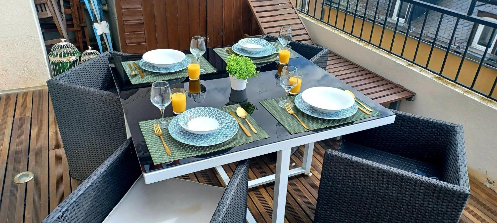 Апартаменты La Terrasse De St Amans Роде Экстерьер фото